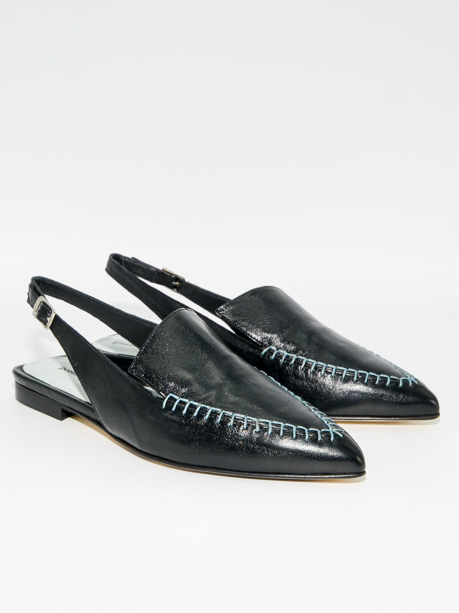FR03 LEATHER FLATS