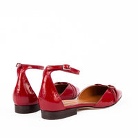 FR07 PATENT LEATHER SANDALS