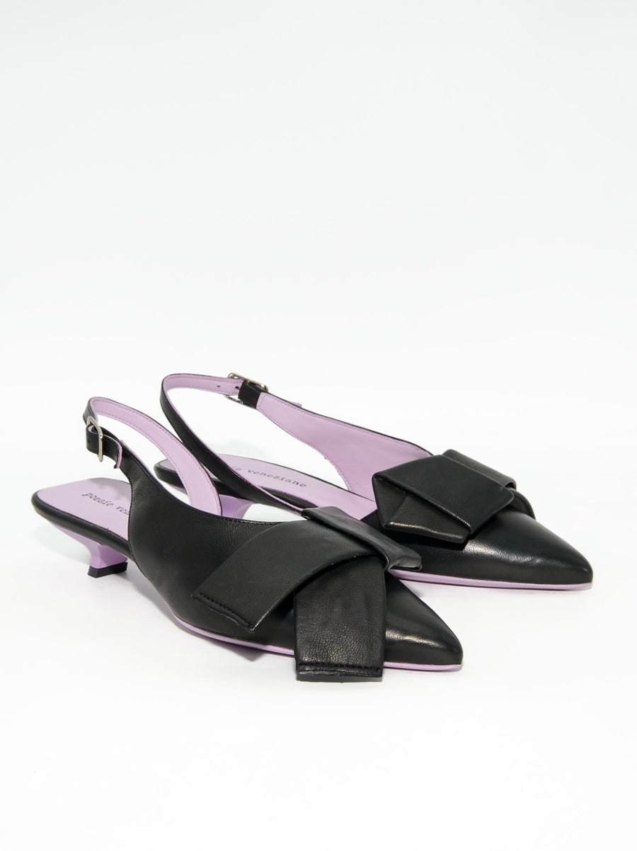 FRF4 LEATHER SLINGBACK