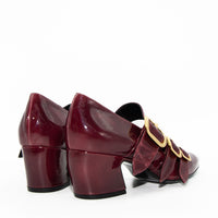 FRU03 PATENT LEATHER HEEL SHOES