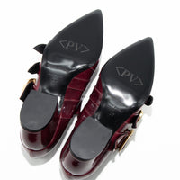 FRU03 PATENT LEATHER HEEL SHOES