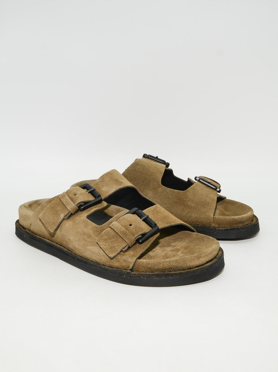 JBK38 CRUST LEATHER SANDALS