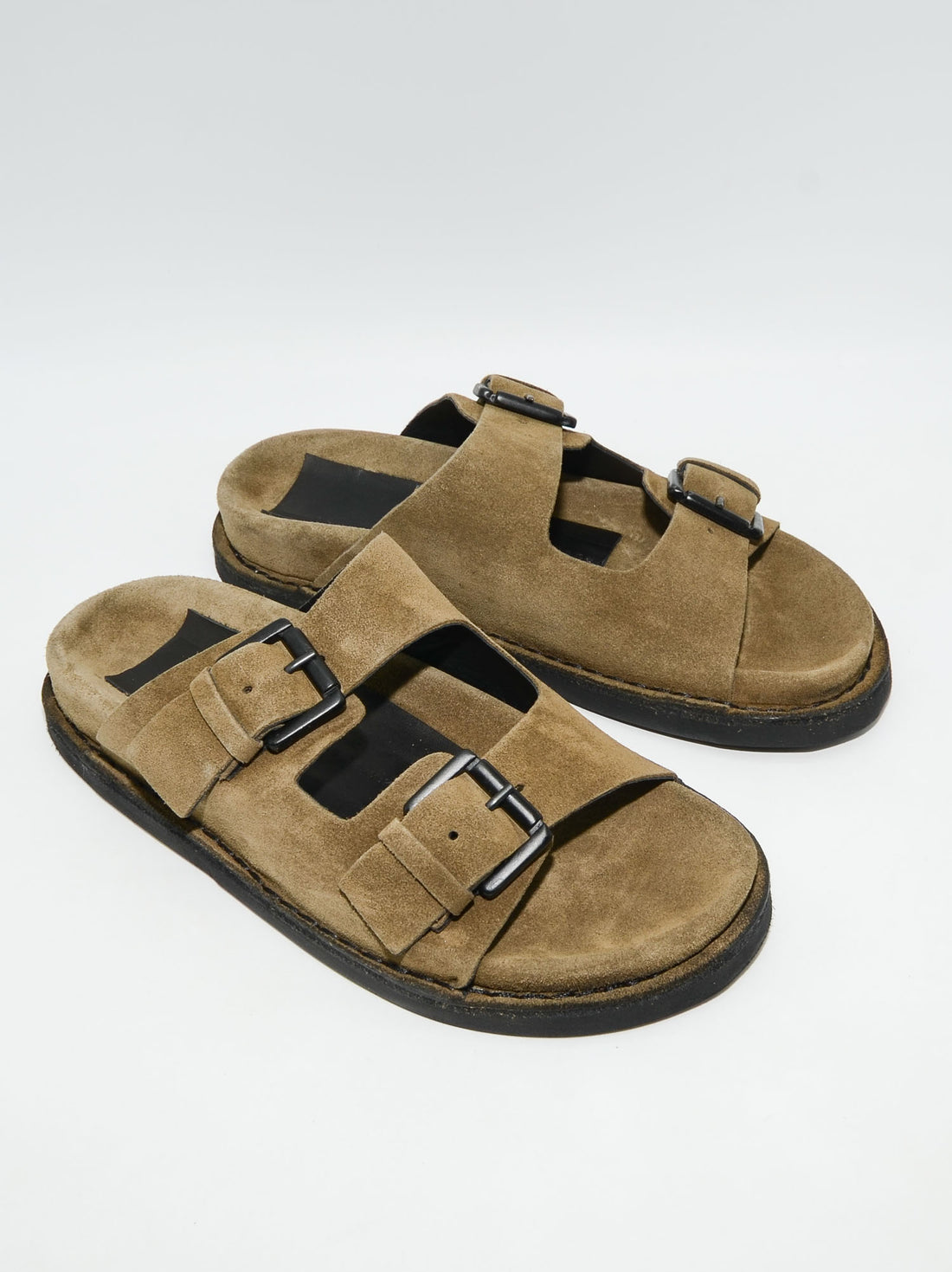 JBK38 CRUST LEATHER SANDALS