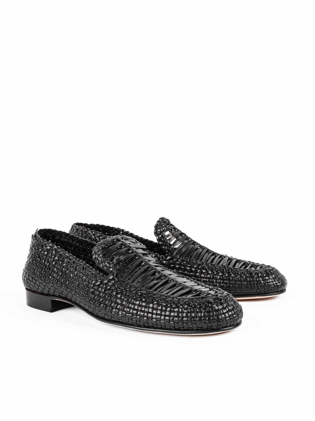 JJA11QN WOVEN LEATHER LOAFERS