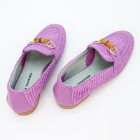 JJA6 RAFIA LOAFERS