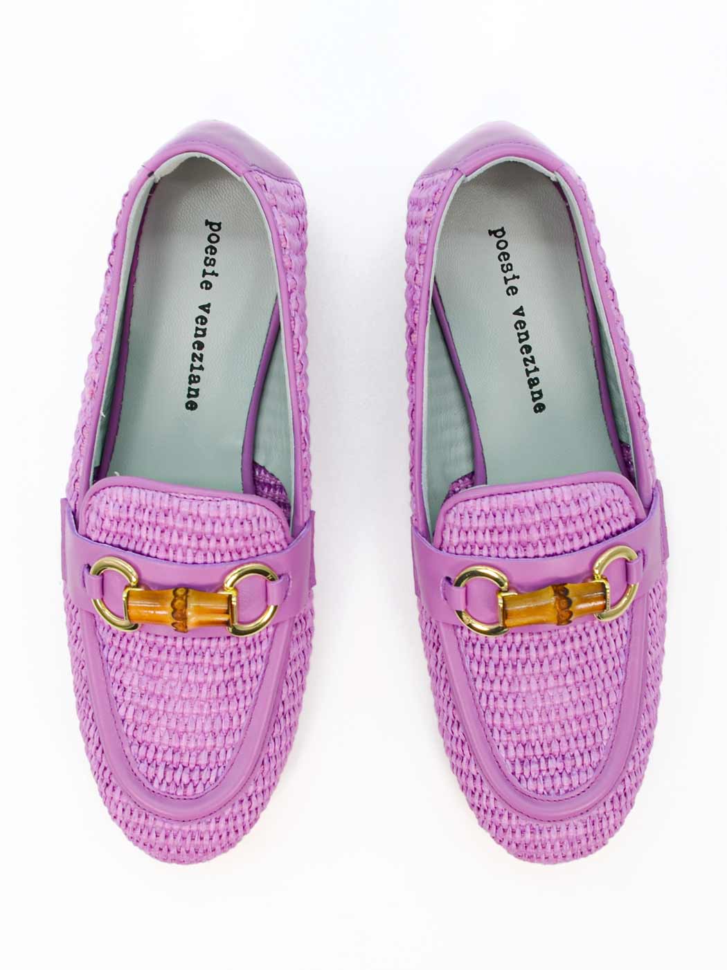 JJA6 RAFIA LOAFERS