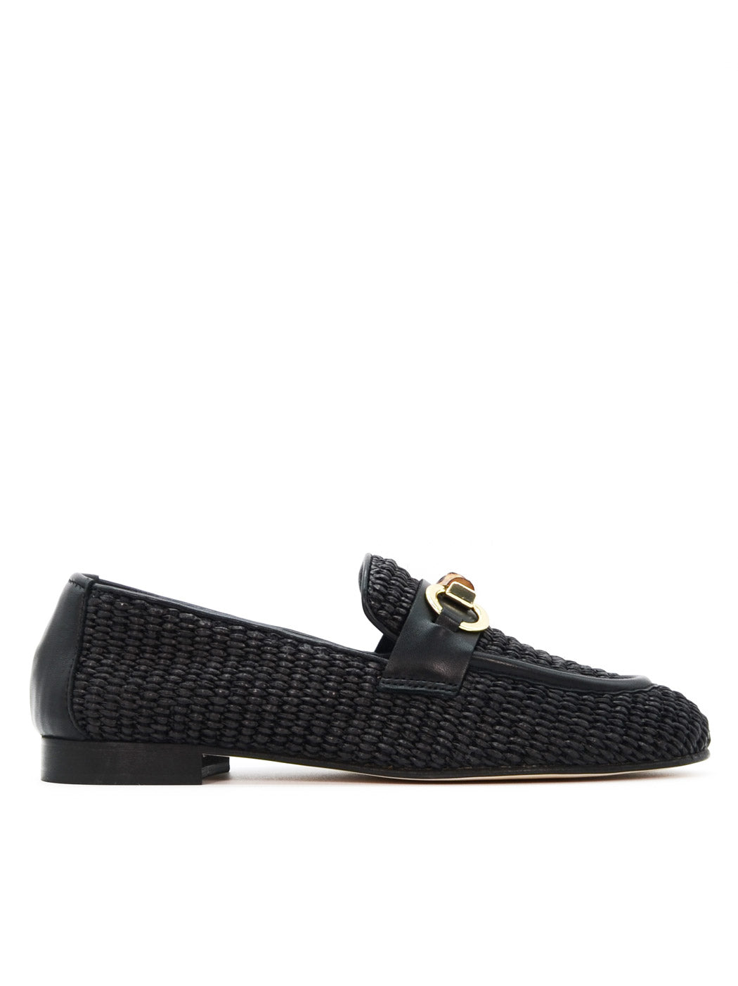 JJA6 RAFIA LOAFERS