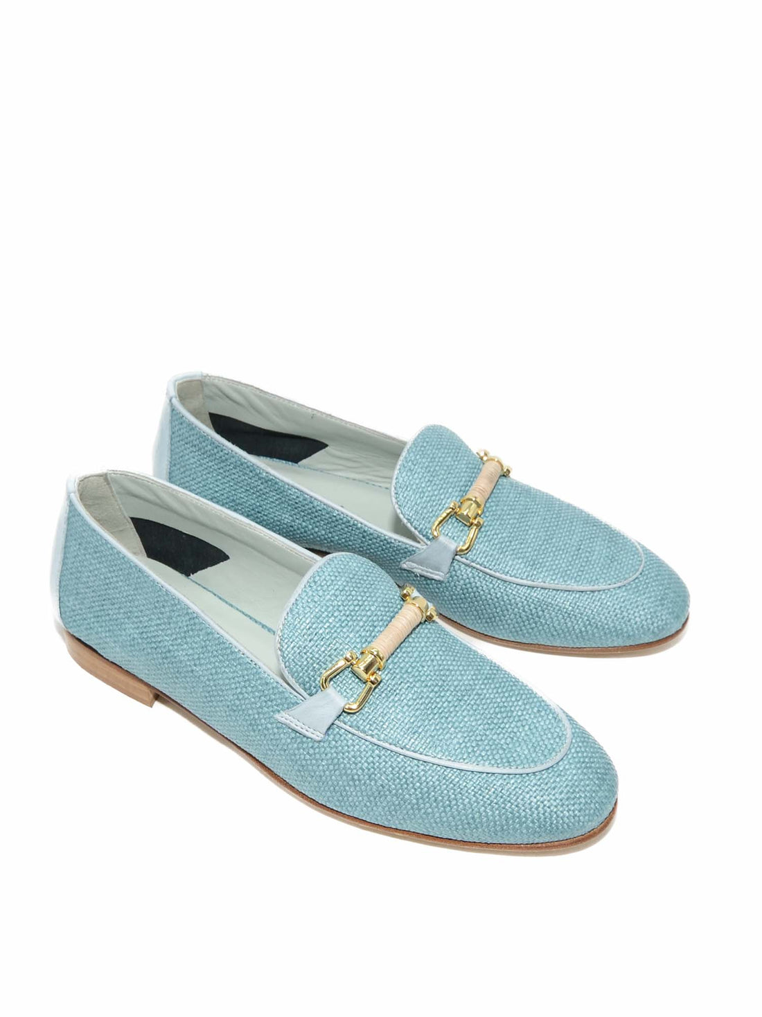 JJA8 RAFIA LOAFERS