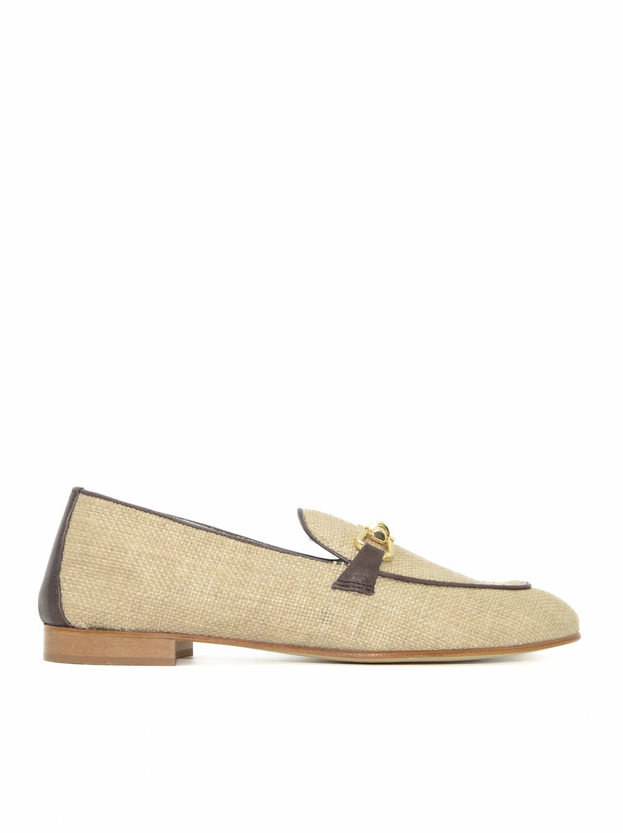 JJA8 RAFIA LOAFERS