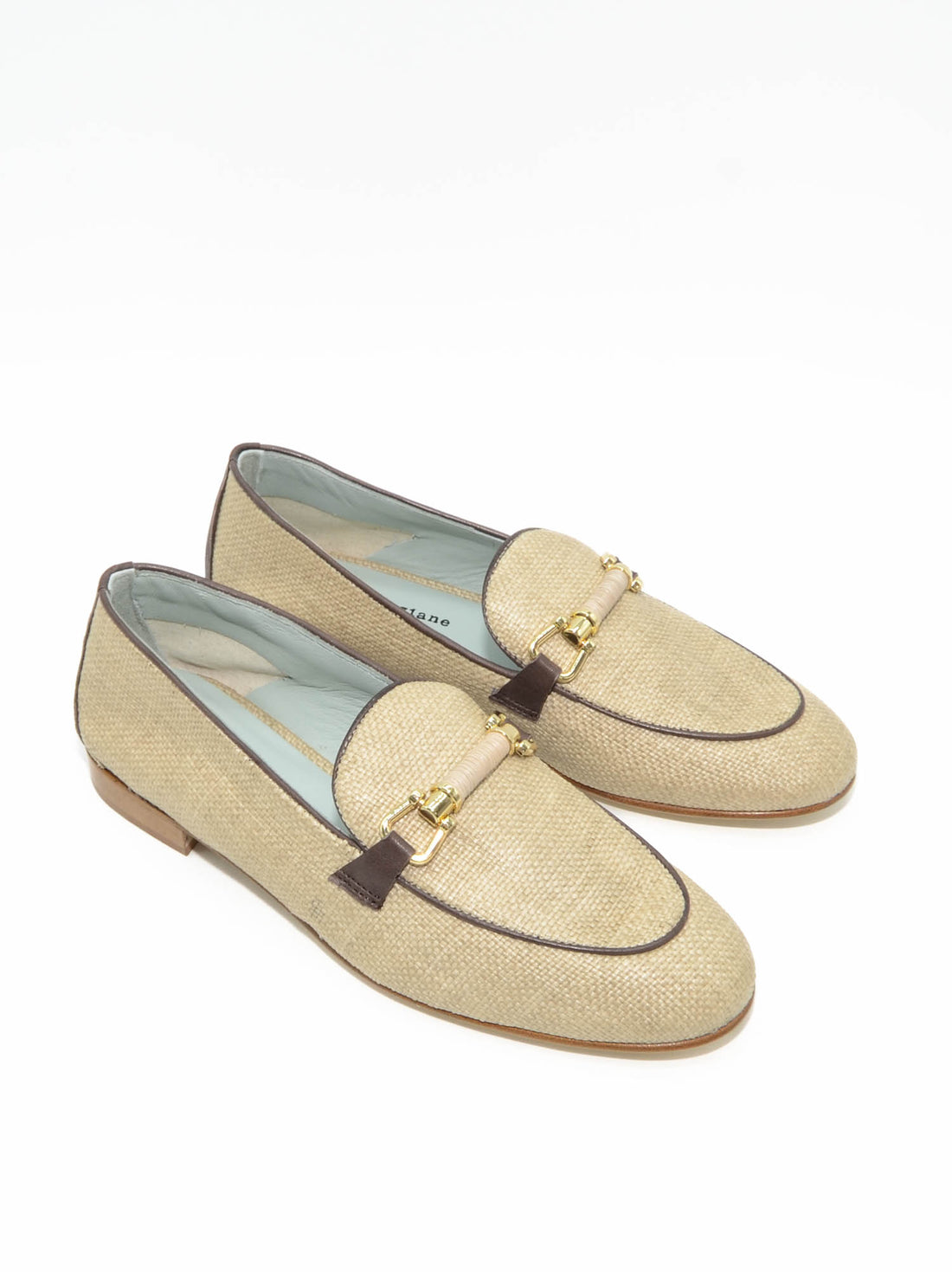 JJA8 RAFIA LOAFERS