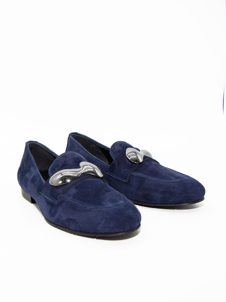 JJA91 SUEDE LOAFERS