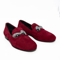 JJA91 SUEDE LOAFERS