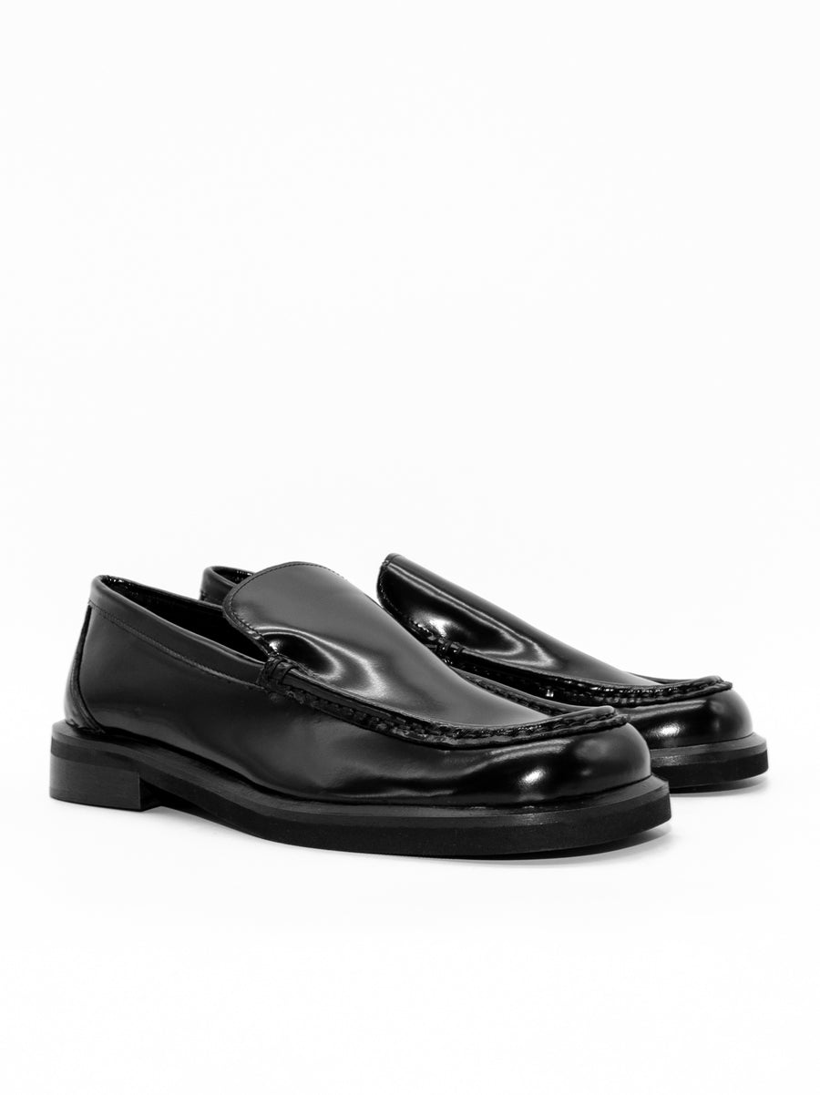 JMA35 BRUSHED LEATHER LOAFERS