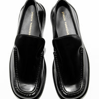 JMA35 BRUSHED LEATHER LOAFERS