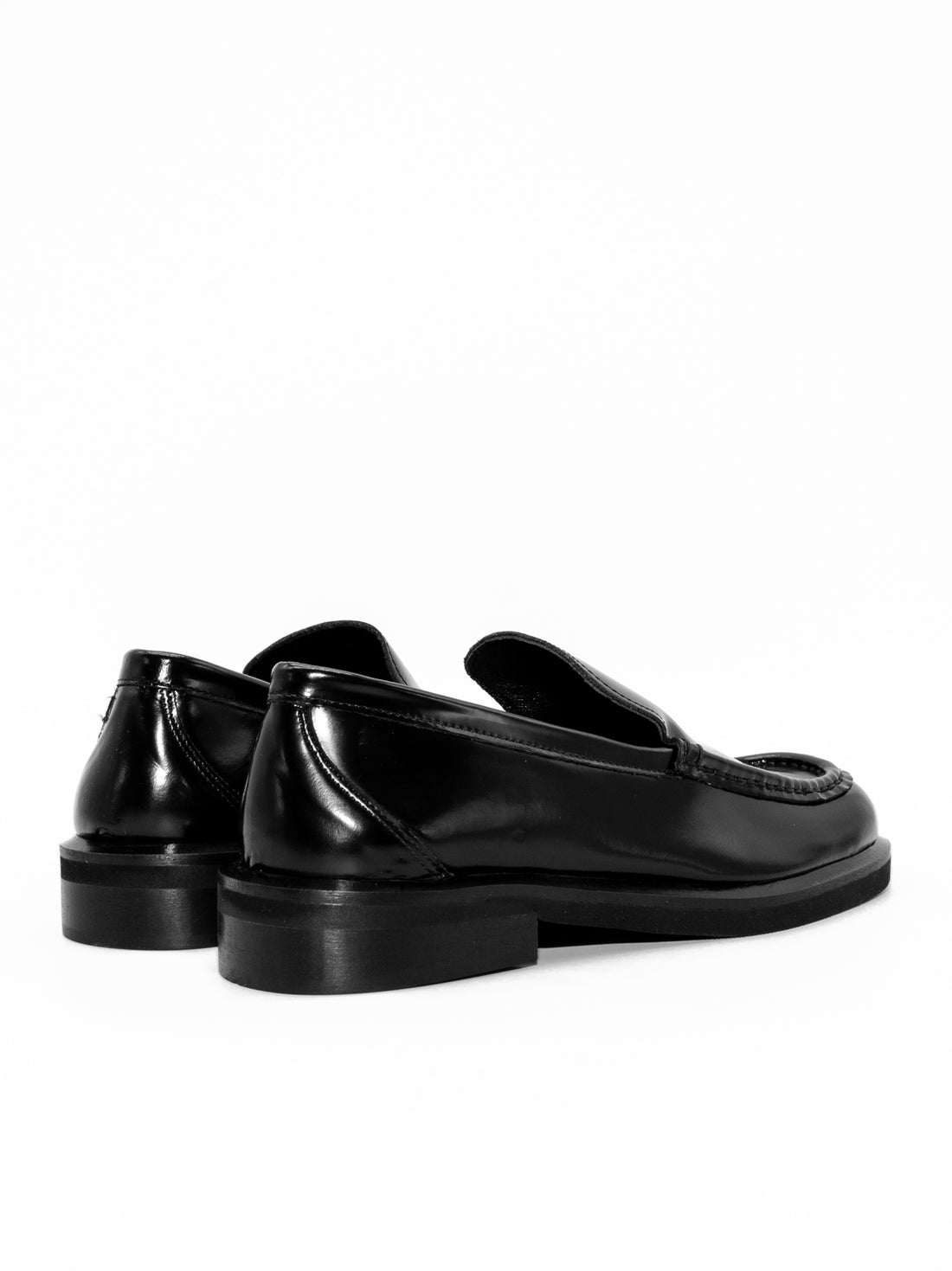 JMA35 BRUSHED LEATHER LOAFERS