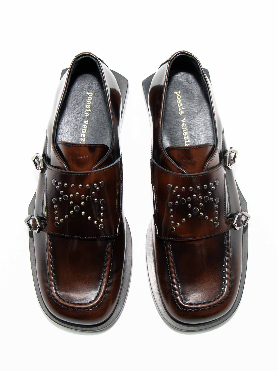 JMAZ25 BRUSHED LEATHER LOAFERS