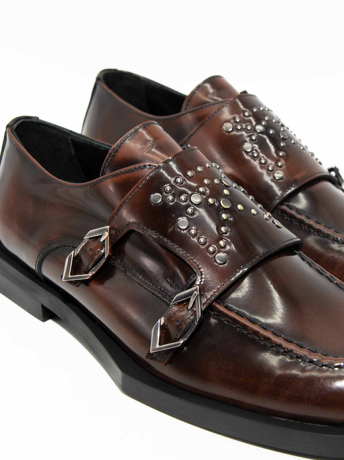 JMAZ25 BRUSHED LEATHER LOAFERS