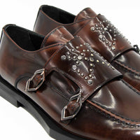 JMAZ25 BRUSHED LEATHER LOAFERS