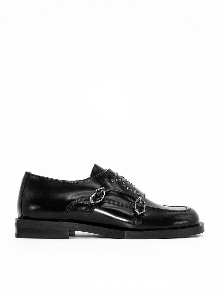 JMAZ25 BRUSHED LEATHER LOAFERS