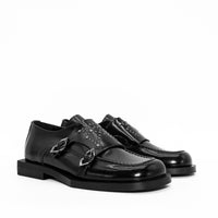 JMAZ25 BRUSHED LEATHER LOAFERS