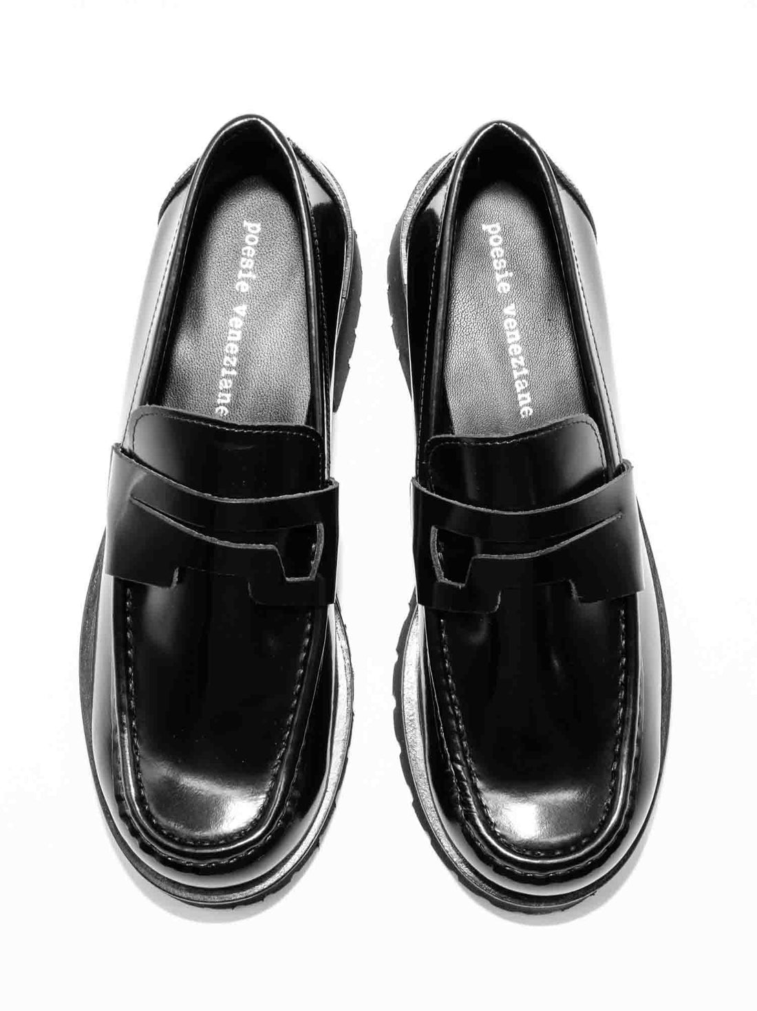 JMC41N BRUSHED LEATHER LOAFERS