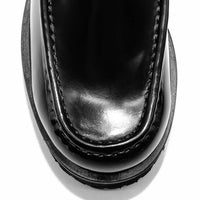 JMC41N BRUSHED LEATHER LOAFERS