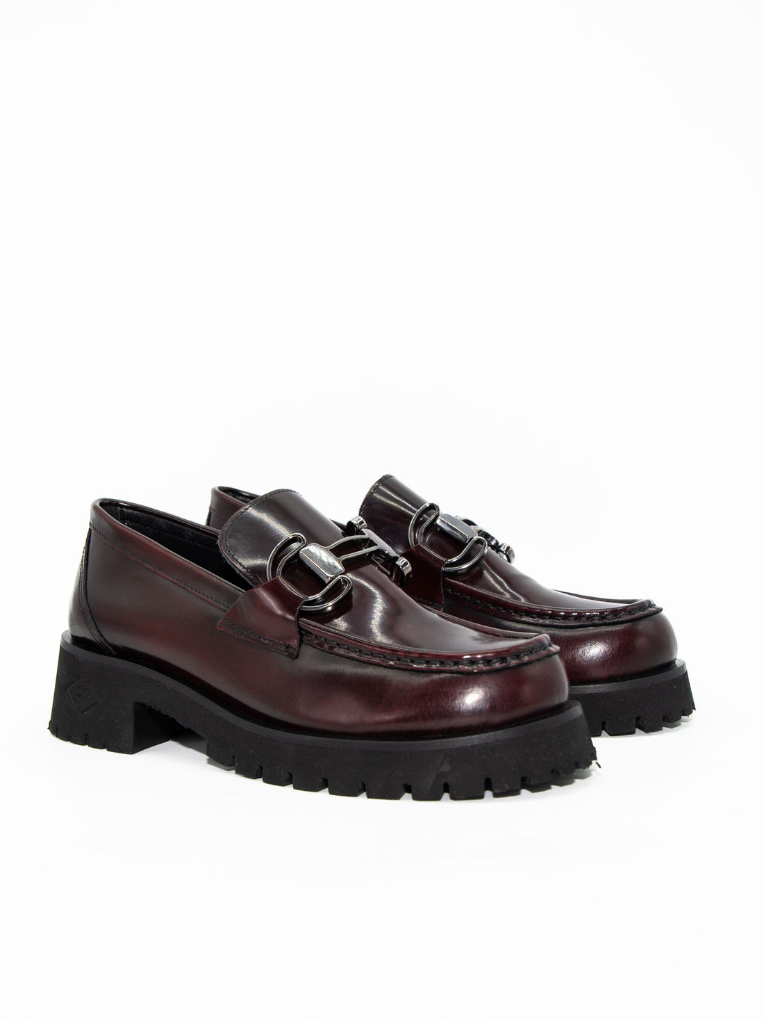 JMC50 BRUSHED LEATHER LOAFERS