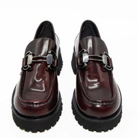 JMC50 BRUSHED LEATHER LOAFERS