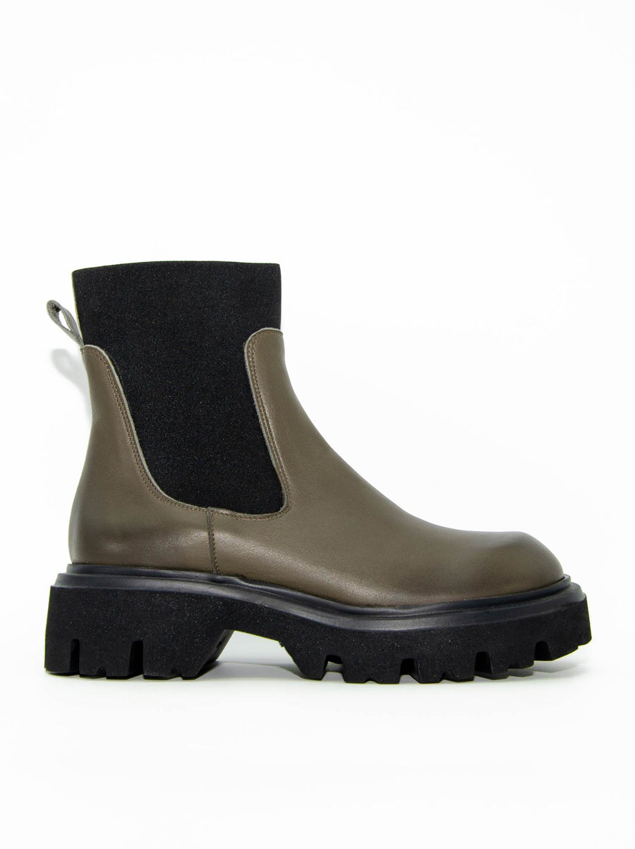 JMN43N LEATHER CHELSEA ANKLE BOOTS