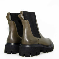 JMN43N LEATHER CHELSEA ANKLE BOOTS