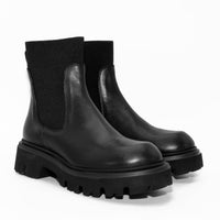 JMN43N LEATHER CHELSEA ANKLE BOOTS