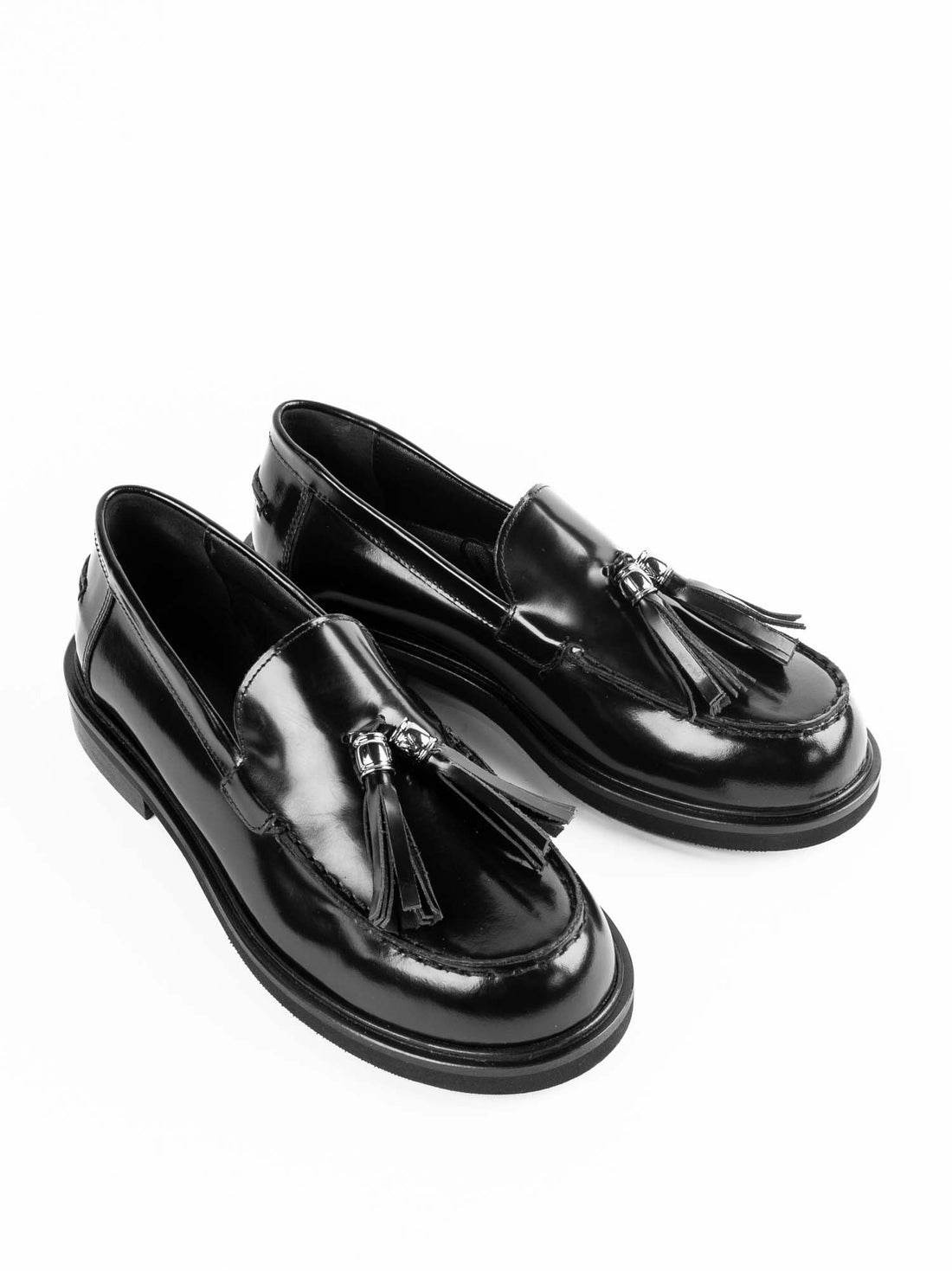 JPG04 BRUSHED LEATHER LOAFERS