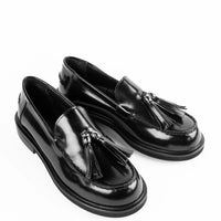 JPG04 BRUSHED LEATHER LOAFERS