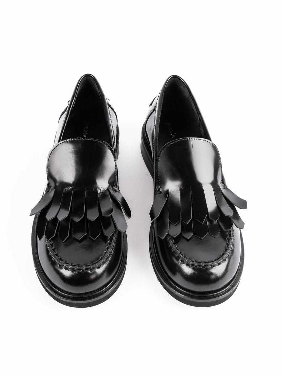 JPG06 BRUSHED LEATHER LOAFERS