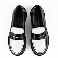 JPG30Q BRUSHED LEATHER LOAFERS