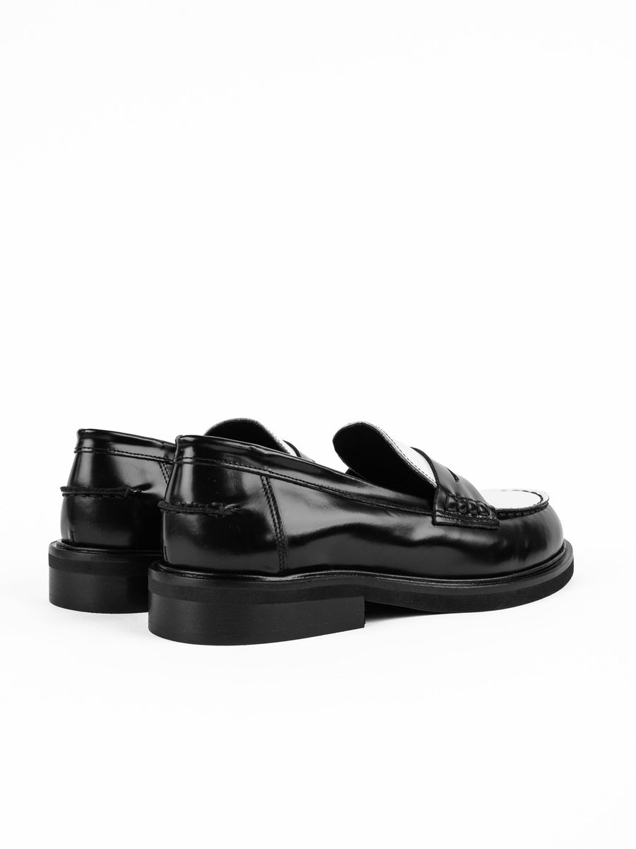 JPG30Q BRUSHED LEATHER LOAFERS