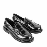 JPG36 BRUSHED LEATHER LOAFERS