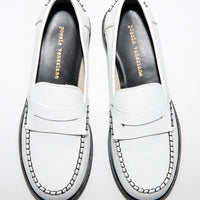 JPG40NEW BRUSHED LEATHER LOAFERS