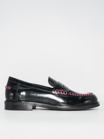 JPG40NEW BRUSHED LEATHER LOAFERS