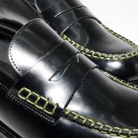 JPG40NEW BRUSHED LEATHER LOAFERS