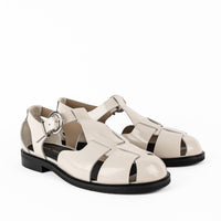 JPG50NEW BRUSHED LEATHER SANDALS