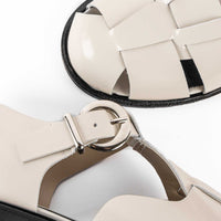 JPG50NEW BRUSHED LEATHER SANDALS