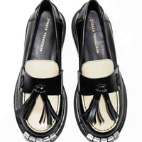 JPGH24 BRUSHED LEATHER LOAFERS