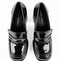 MCA22 PATENT LEATHER PLATFORM LOAFERS