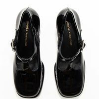 MCC28 PATENT LEATHER PLATFORM PUMPS