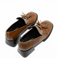 MISV10 PATENT LEATHER HEEL LOAFERS