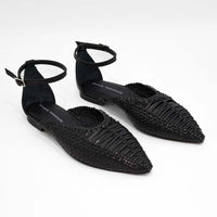 MUR26QJ WOVEN LEATHER BALLERINAS