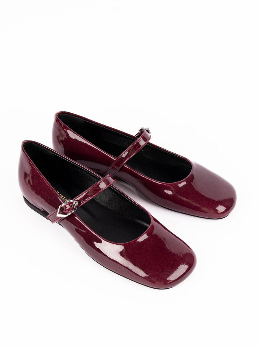 PBAL24 PATENT LEATHER BALLERINAS