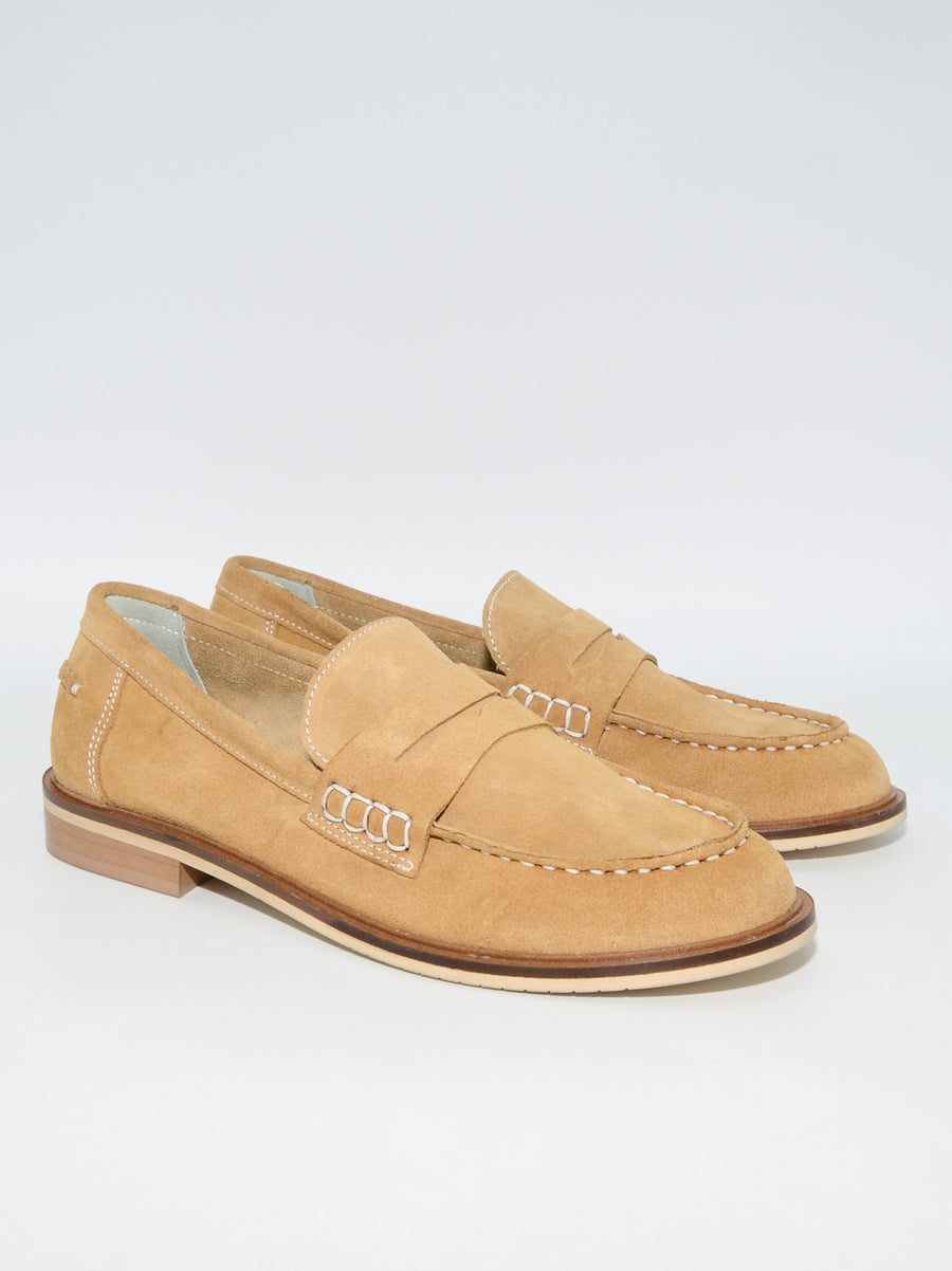 PCPG1 SUEDE LOAFERS