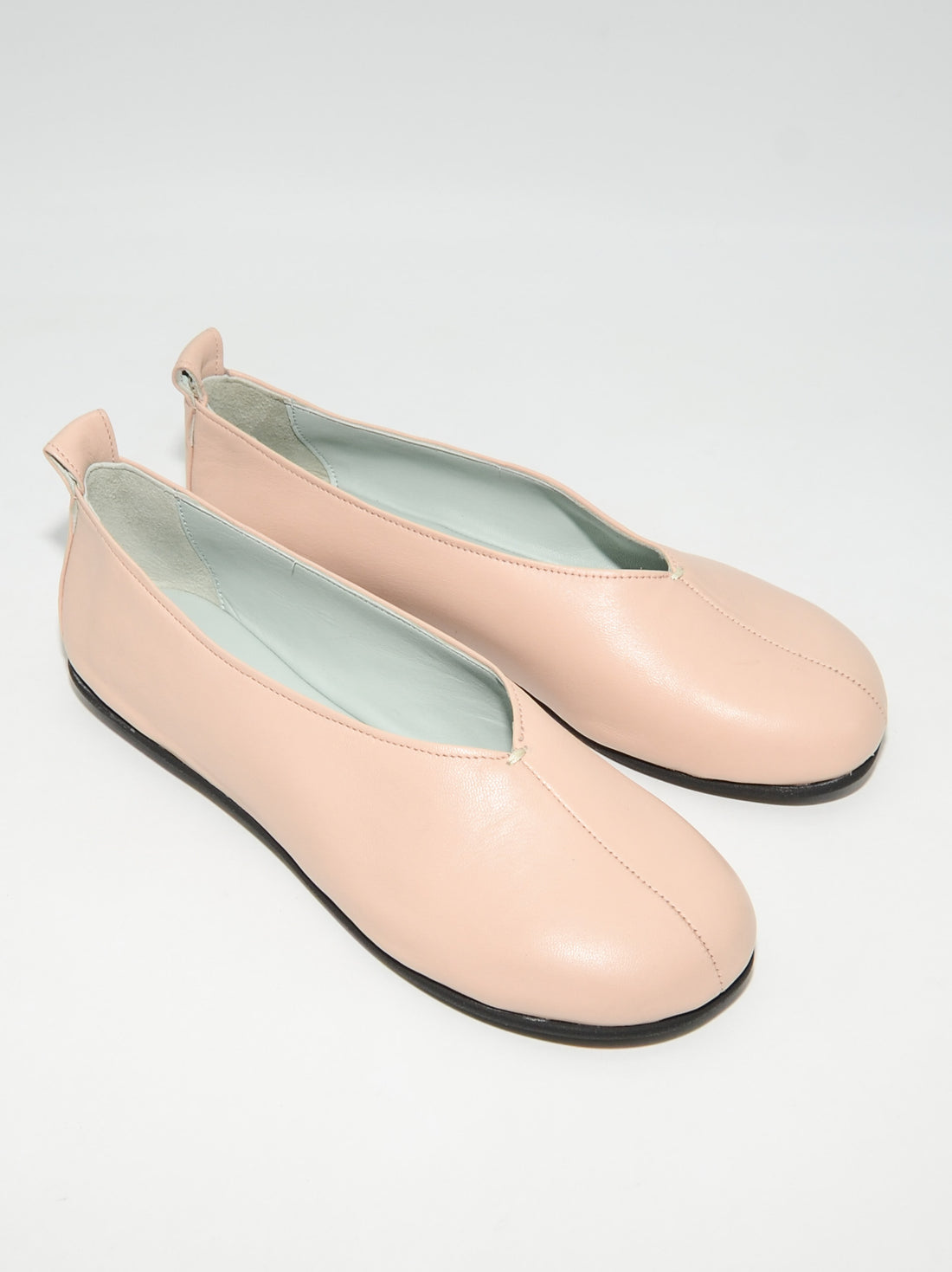 PRCJ1 LEATHER BALLERINAS